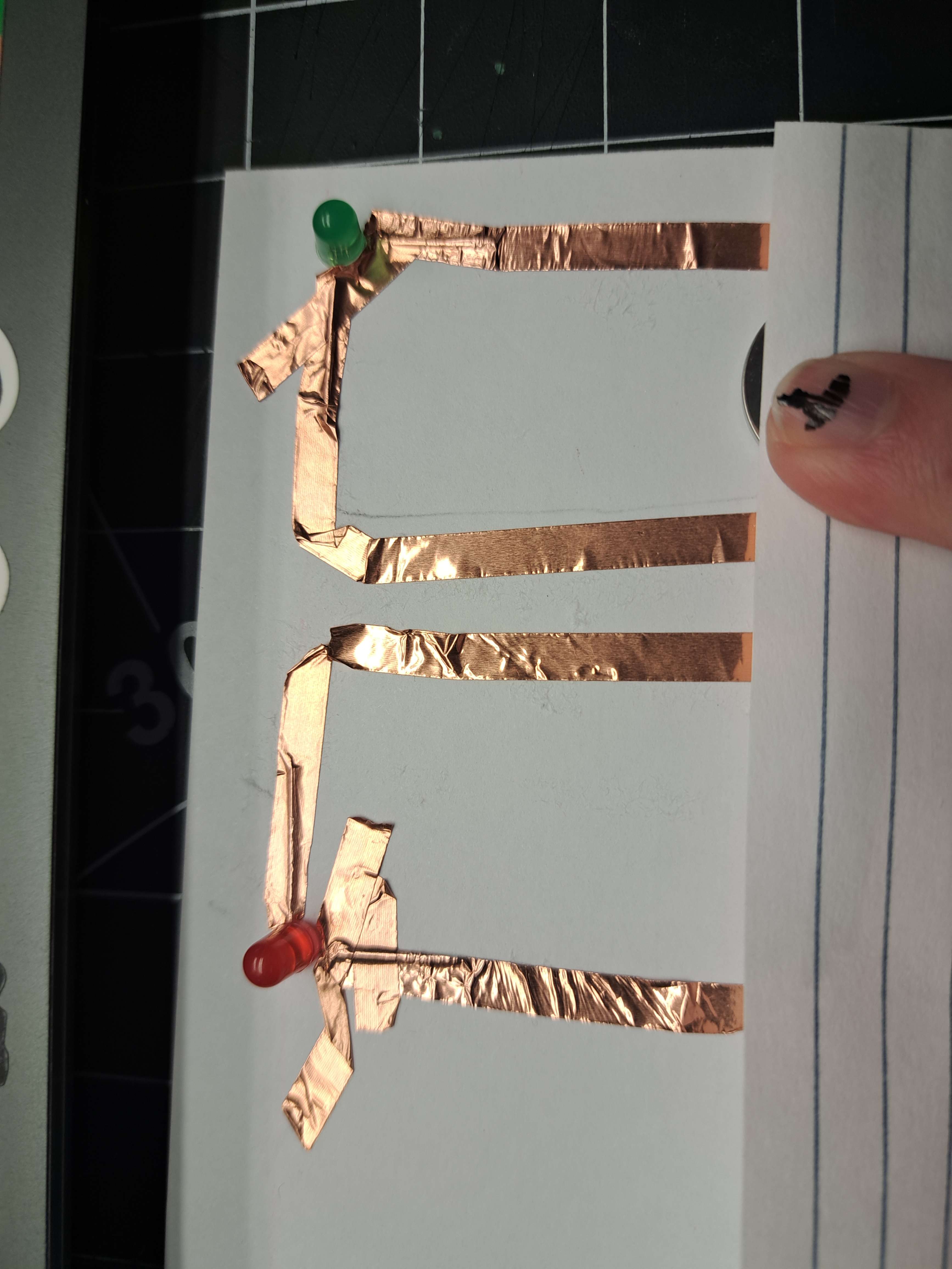 having trouble getting the LEDs to turn on