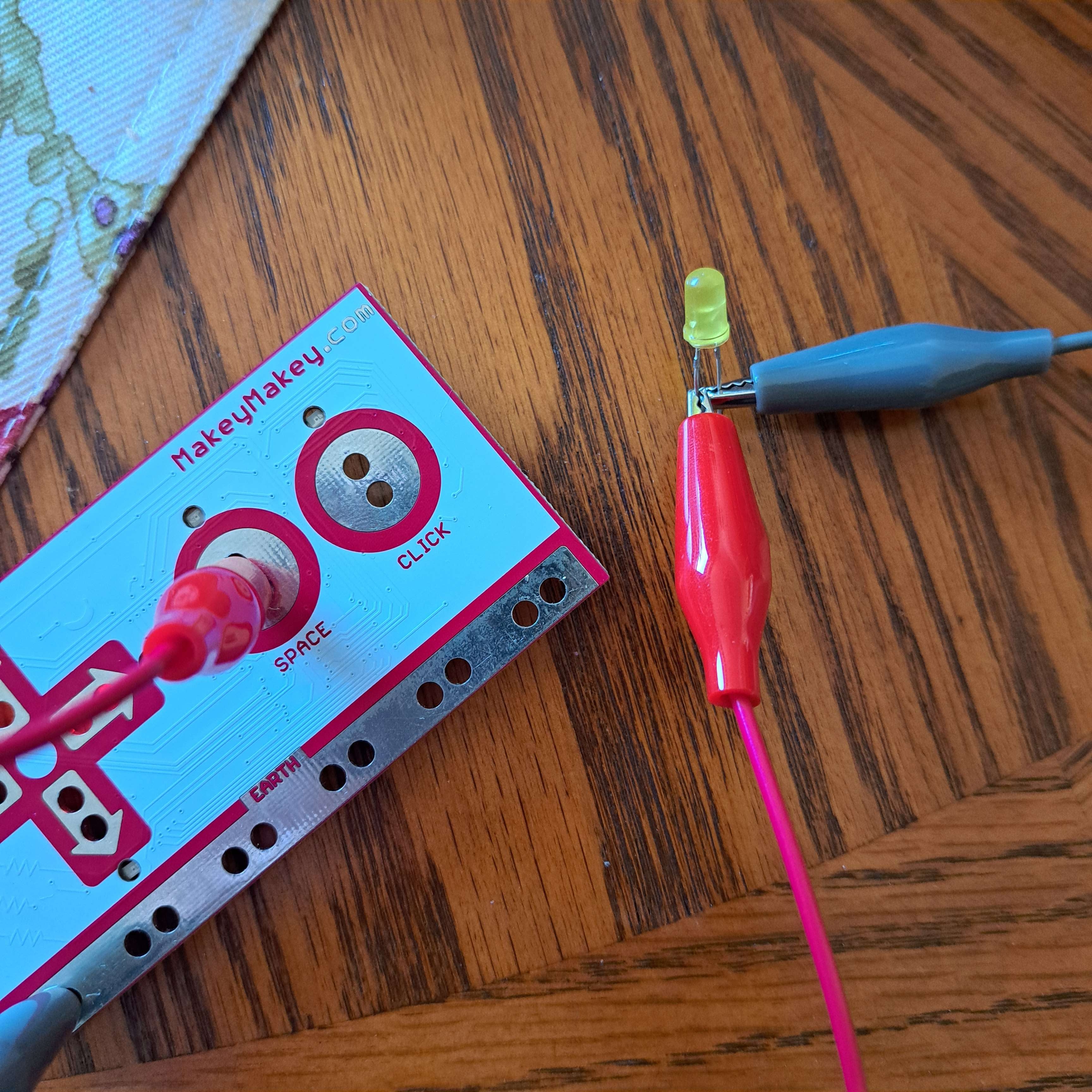 I double checked I had the LED the right way, sure enough this doesn't work