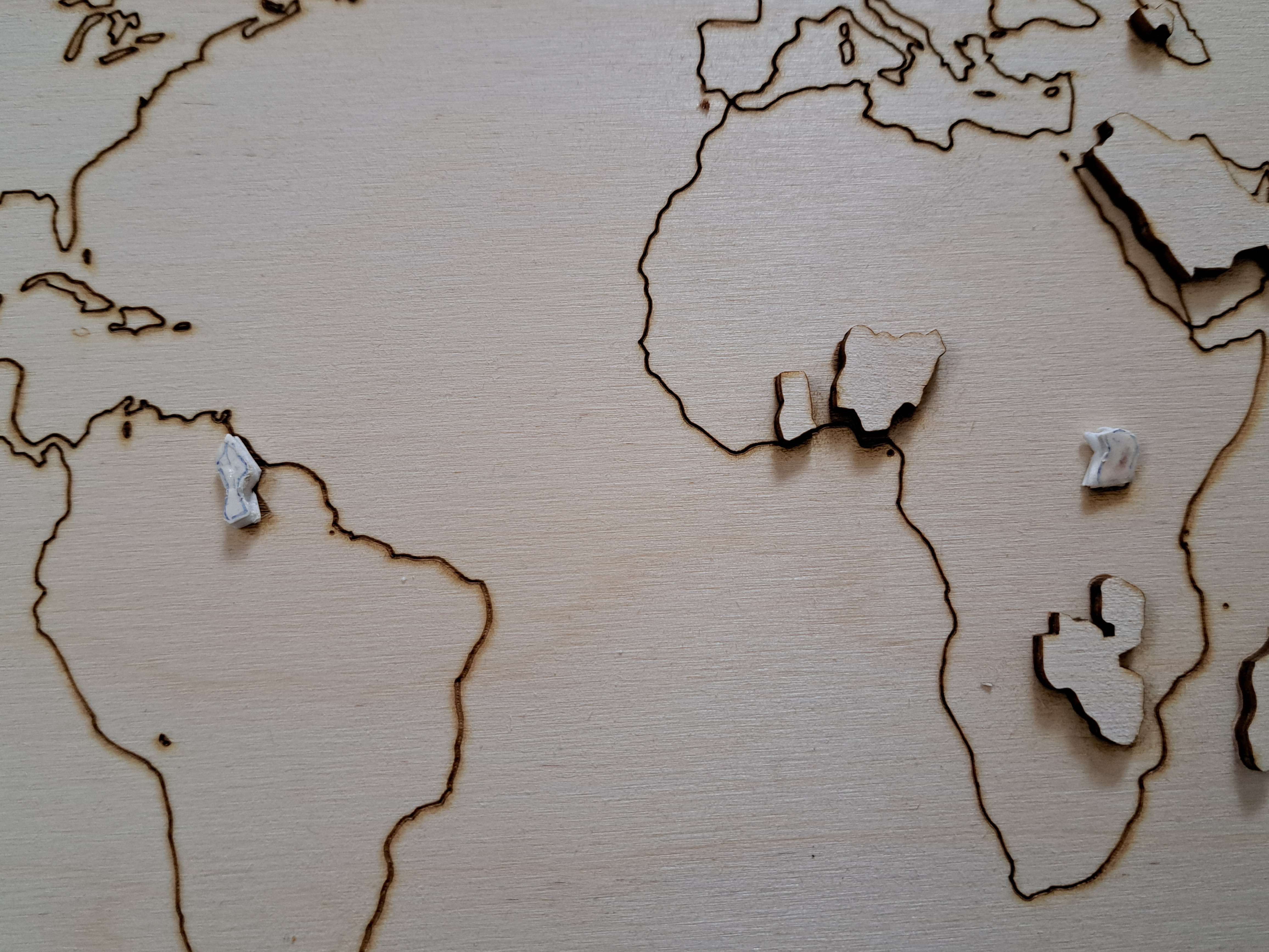 I had to make new pieces that were missing