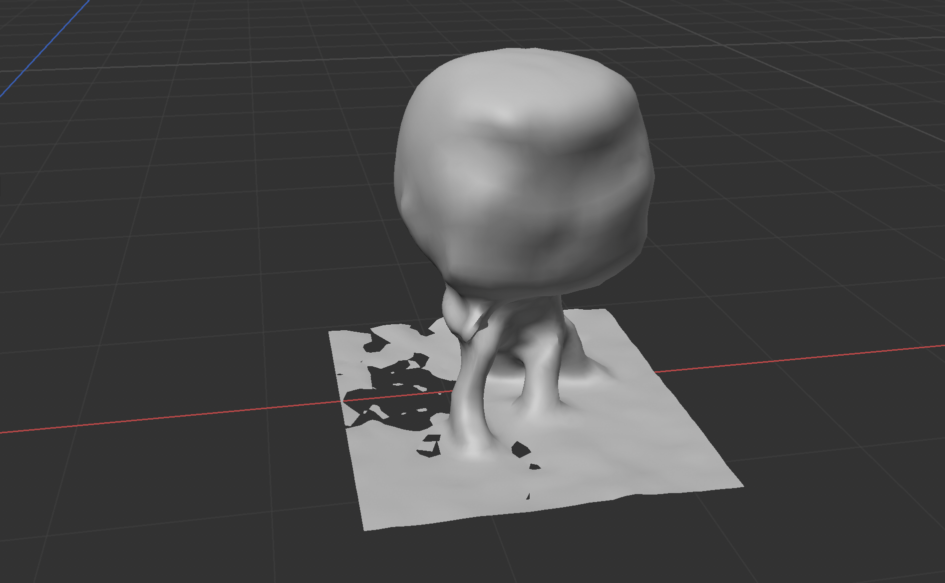 remeshed without texture