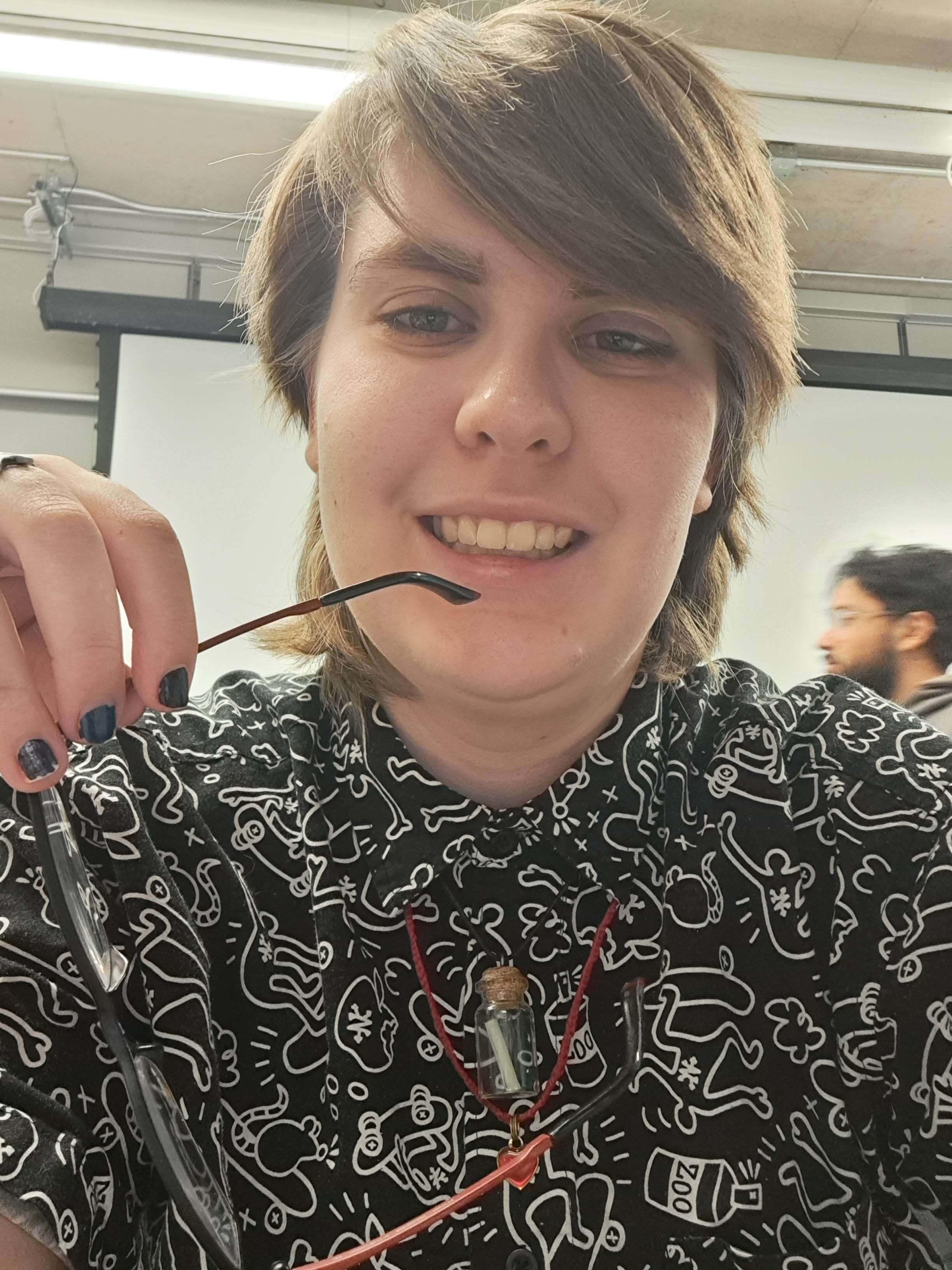 trying to show off my lazy eye(s)<br>I have an eye condition that hinders aspects of everyday life